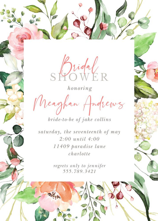 Bridal Shower Invitations