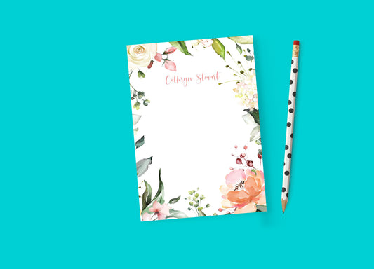 Floral Opulence Notepad